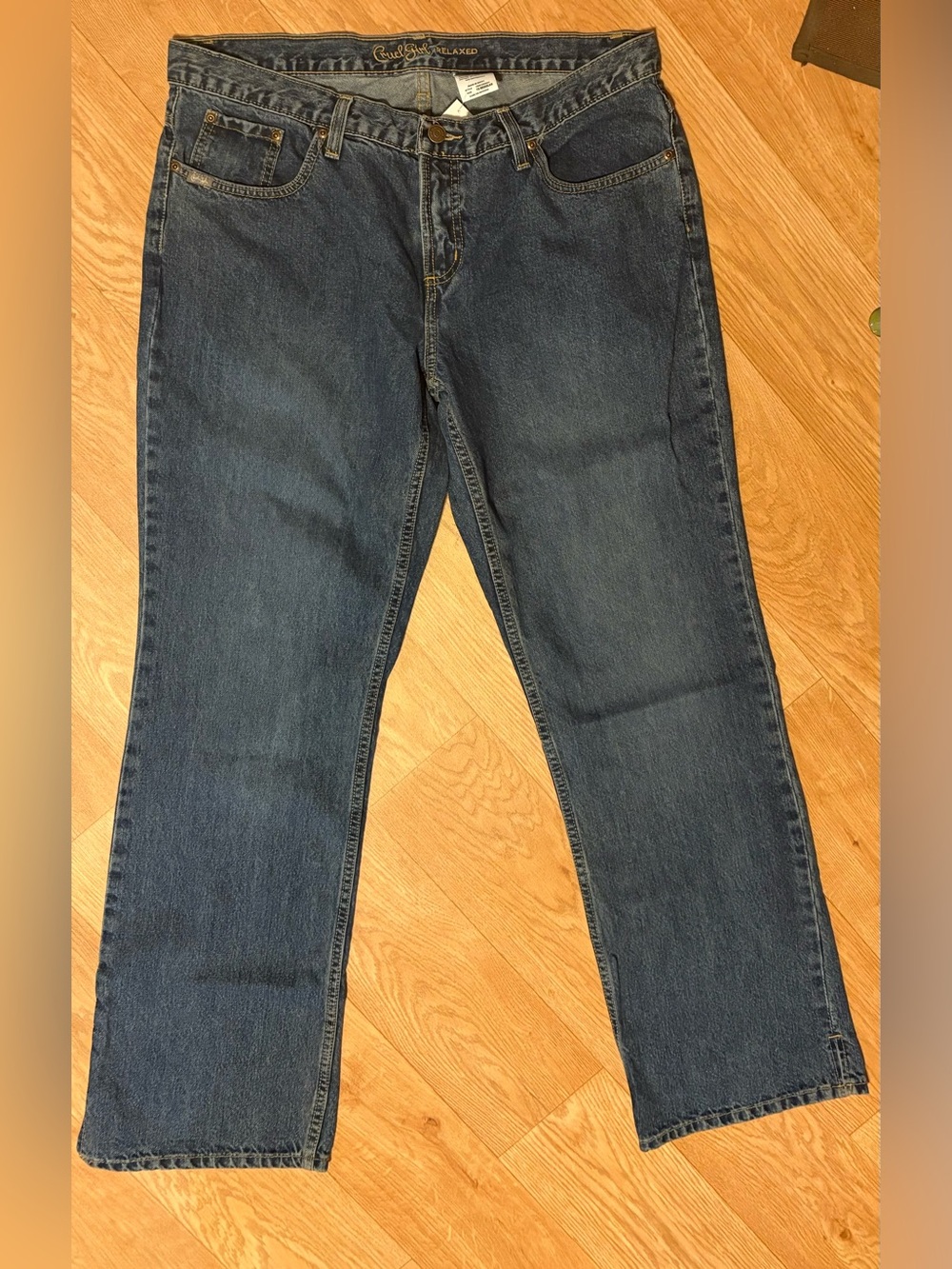 Cruel Girl Relaxed Fit Indigo Blue Jeans Size 15 Regular